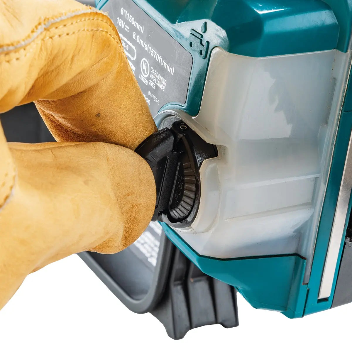Makita  18V AKU sega per potatura 15 cm, 1x batteria Li-ion LXT 3,0 Ah, caricabatterie DUC150SF01