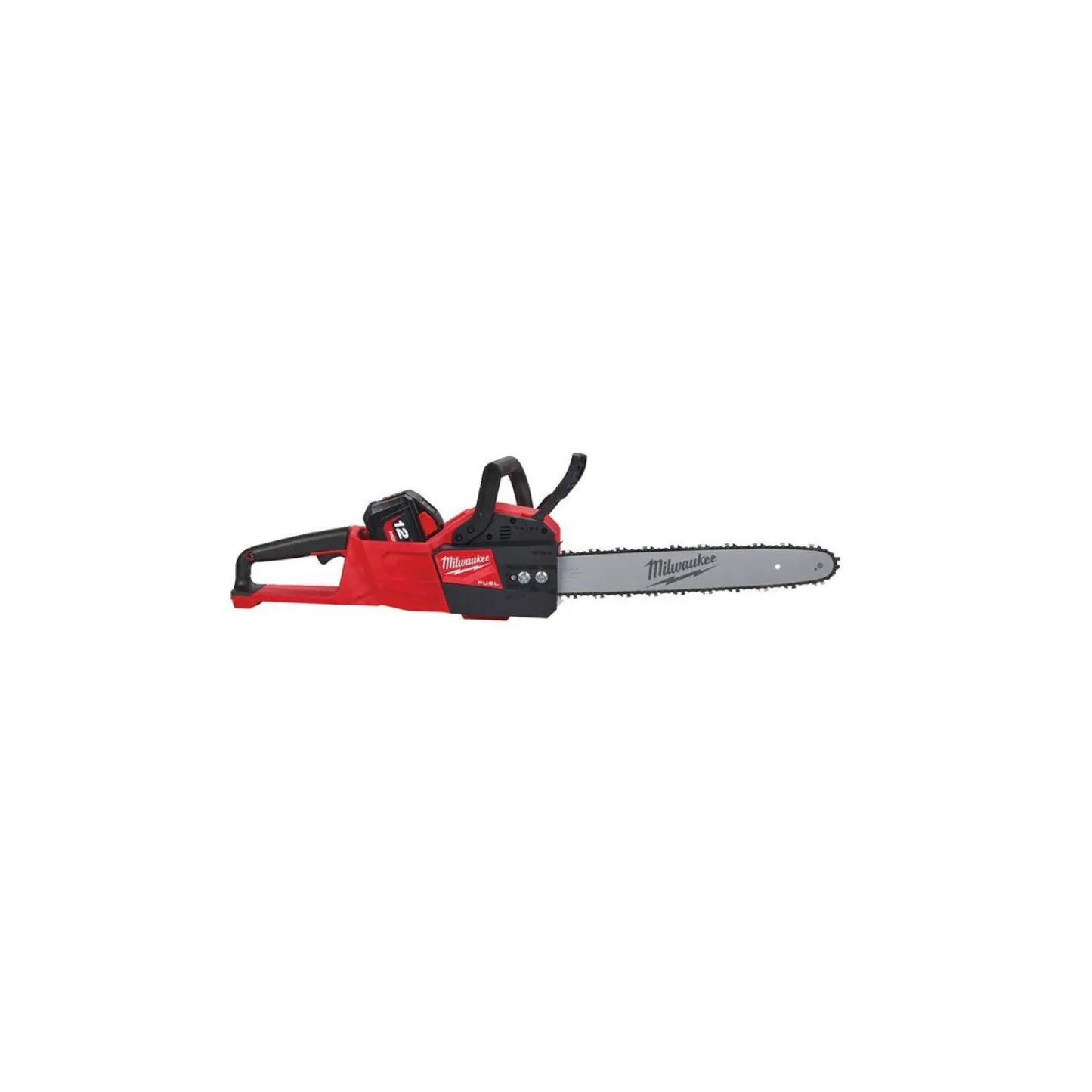 Milwaukee - Motosega a batteria 18V M18 FCHS-121, 40 cm, 1x batteria 12,0 Ah Li-Ion, caricabatterie 4933464223