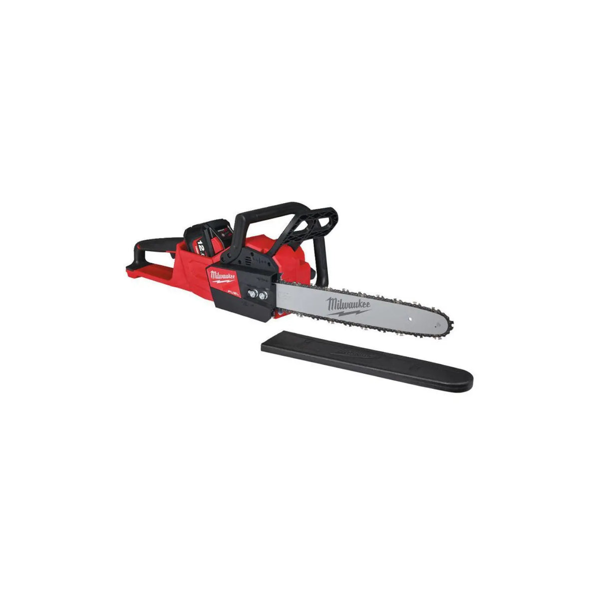 Milwaukee - Motosega a batteria 18V M18 FCHS-121, 40 cm, 1x batteria 12,0 Ah Li-Ion, caricabatterie 4933464223