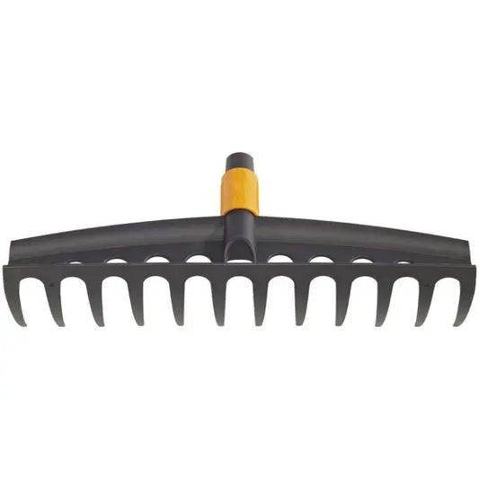 FISKARS Attrezzi da giardino - Scopa per foglie, QuikFit, senza manico 1000643